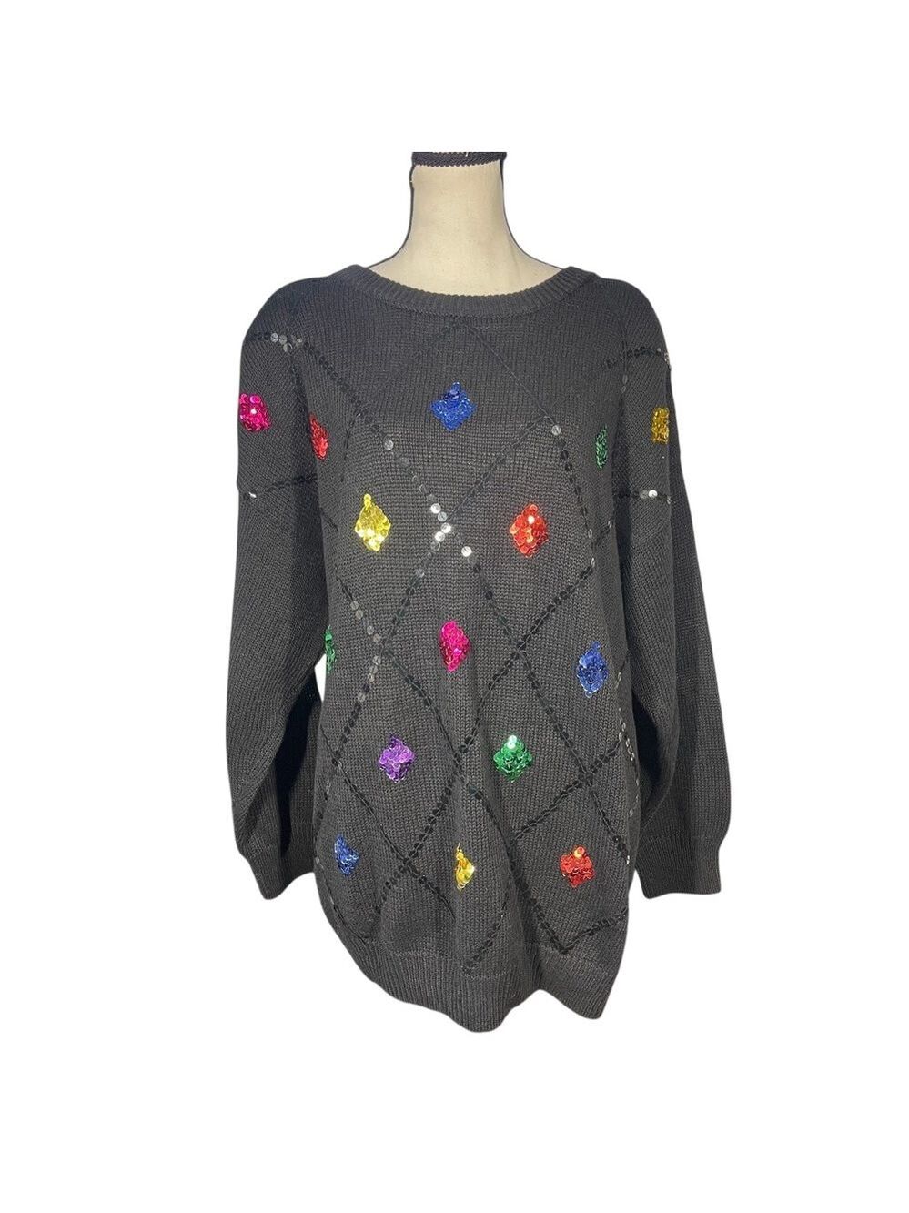 Leslie Fay Vintage Sportswear Sweater